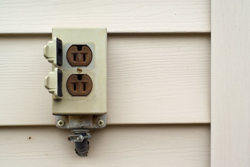 Outdoor Outlet Installation