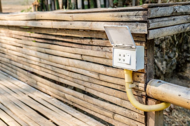 Outdoor Outlet Installation
