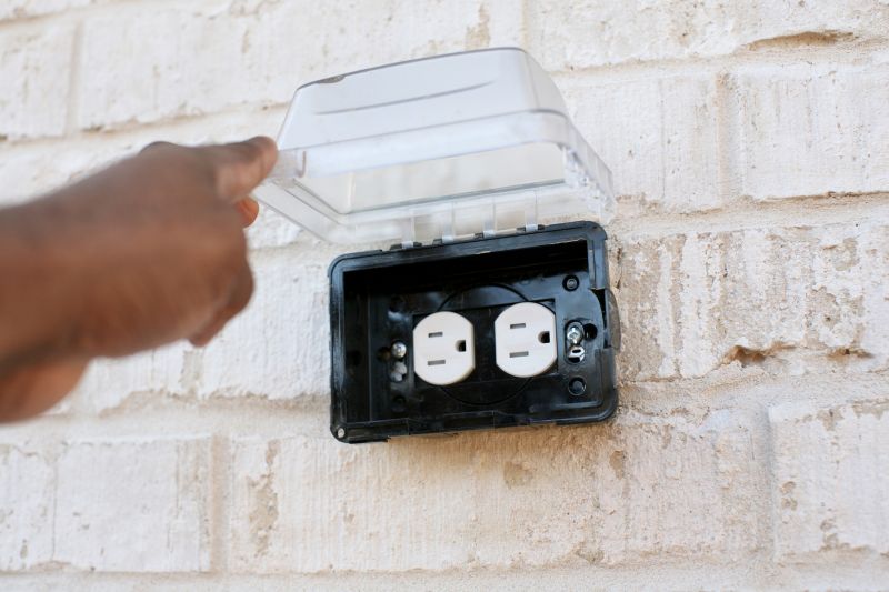 Outdoor Outlet Installation